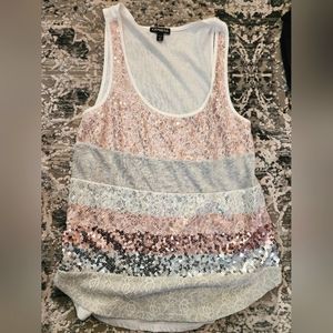 Sparkle tank top size XS